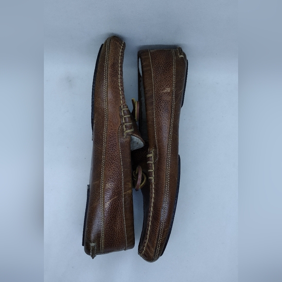 Martin Dingman Cozy Country Bow Tie Oak Slipper Men's 11.5 Brown Comfy Retro - Picture 6 of 12